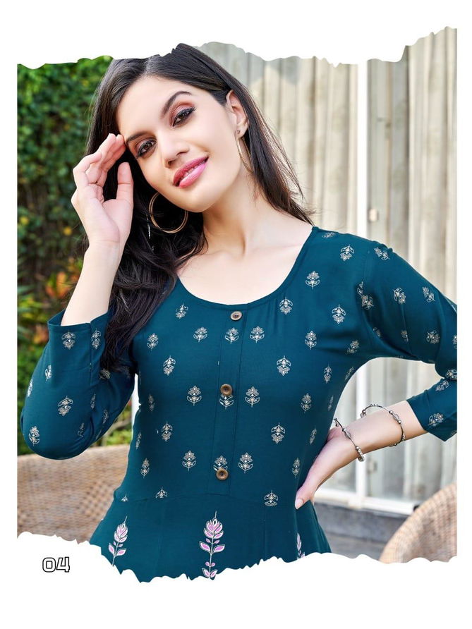 Katrina Hirwa 01-10 Anarkali Kurtis Catalog